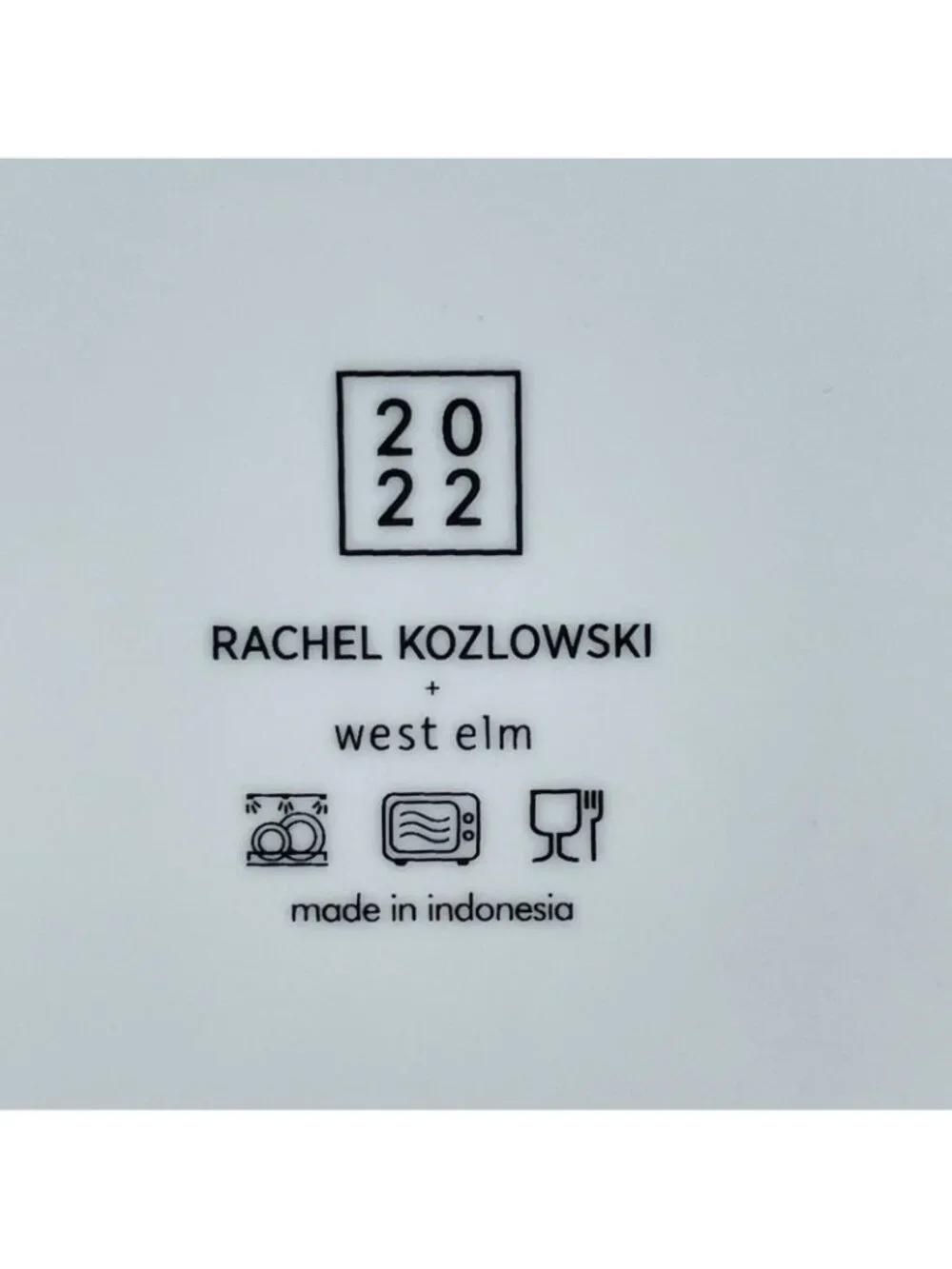 West Elm Rachel Kozlowski Dapper White Poodle Dog 8.5
